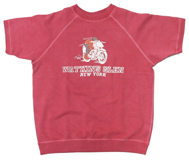 BARNS 90's Short Sleeve Crew Neck Sweatshirt WATKINS GLEN BR-25115