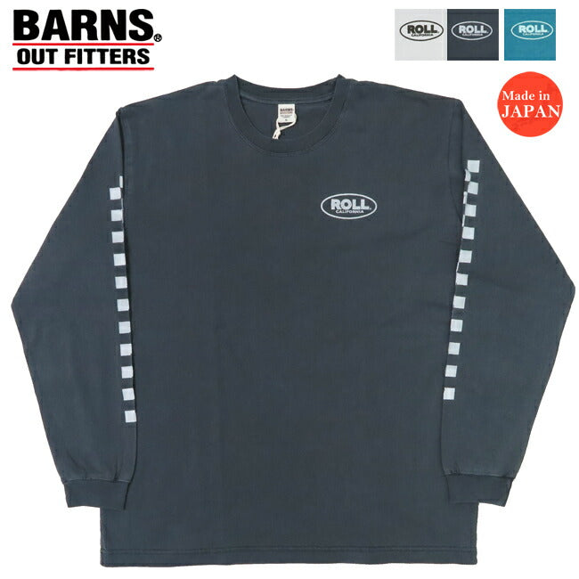 บาร์นส์ BARNS เสื้อยืดแขนยาว HOT-SHOT พิมพ์ ROLL BR-25121