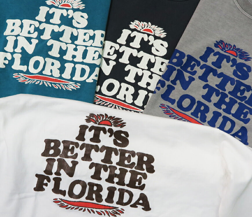 バーンズ BARNS 長袖 HOT-SHOT プリント Ｔシャツ IT'S BETTER BR-25122