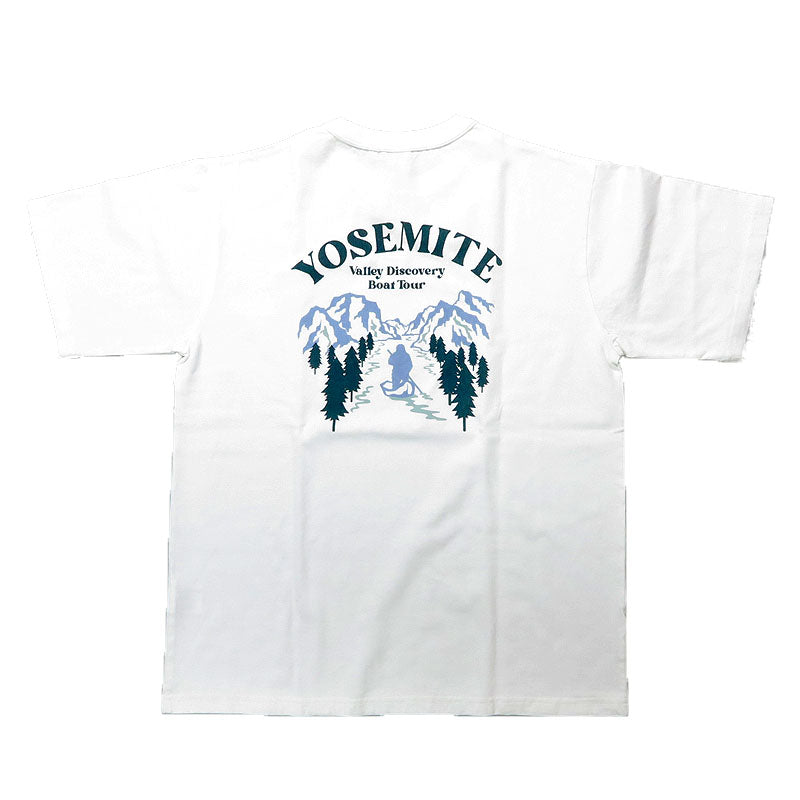 반즈 BARNS 터프넥 반소매 프린트 티셔츠 "YOSEMITE" 18/-OE Tough neck S/S Print T-shirt BR-25146