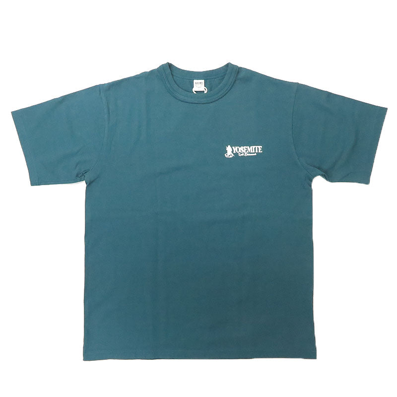 반즈 BARNS 터프넥 반소매 프린트 티셔츠 "YOSEMITE" 18/-OE Tough neck S/S Print T-shirt BR-25146
