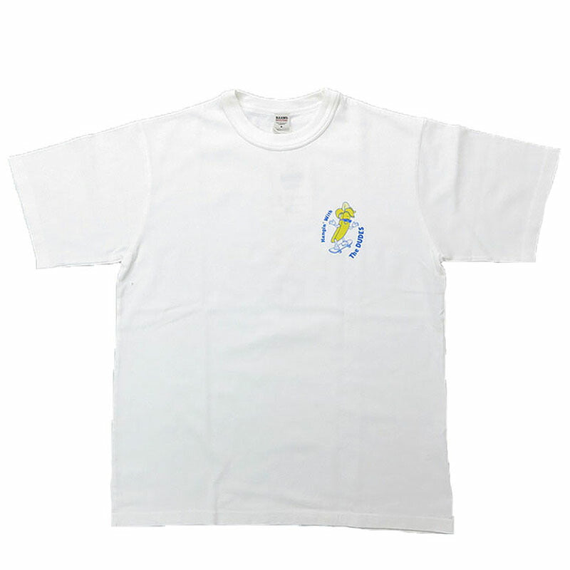 バーンズ BARNS タフネック 半袖 プリント Tシャツ"BANANA BOY" 18/-OE Tough neck S/S Print T-shirt　BR-25147
