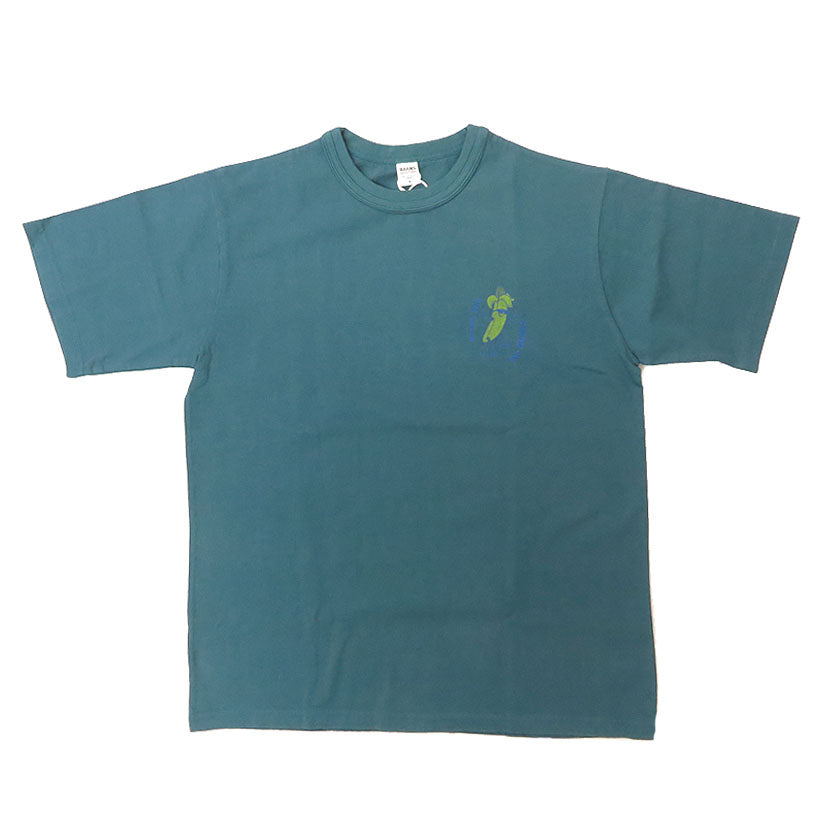 バーンズ BARNS タフネック 半袖 プリント Tシャツ"BANANA BOY" 18/-OE Tough neck S/S Print T-shirt　BR-25147