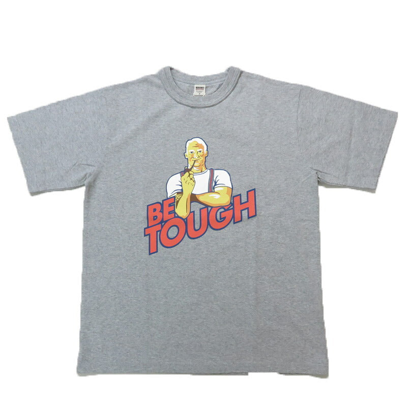 BARNS บาร์นส์ เสื้อยืดแขนสั้นคอเต่าสกรีนลาย "BE TOUGH" BR-25148