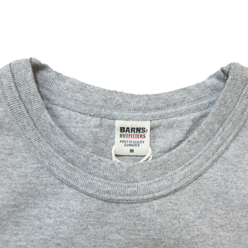 BARNS บาร์นส์ เสื้อยืดแขนสั้นคอเต่าสกรีนลาย "BE TOUGH" BR-25148