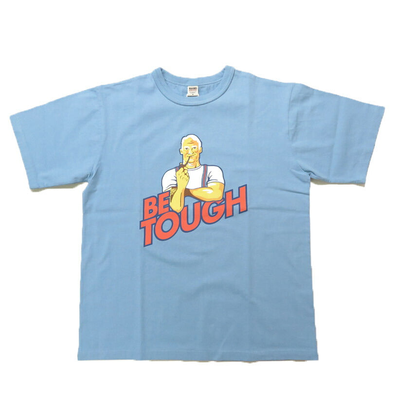 BARNS บาร์นส์ เสื้อยืดแขนสั้นคอเต่าสกรีนลาย "BE TOUGH" BR-25148