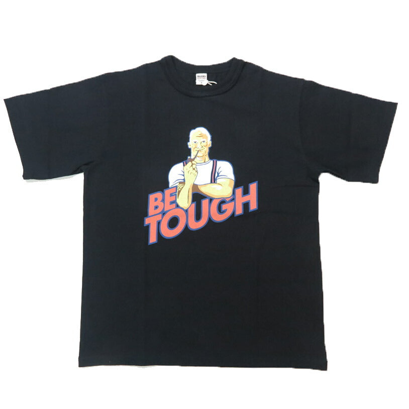 BARNS บาร์นส์ เสื้อยืดแขนสั้นคอเต่าสกรีนลาย "BE TOUGH" BR-25148