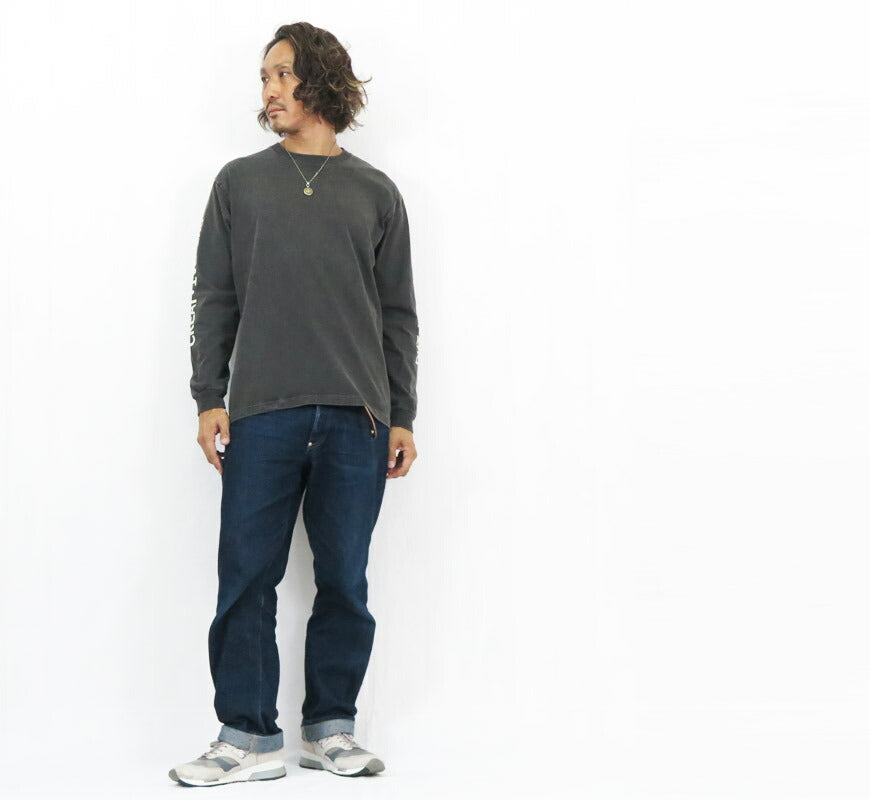 バーンズ BARNS เสื้อยืดแขนยาวพิมพ์ลาย "Creative Industry" BR-25321