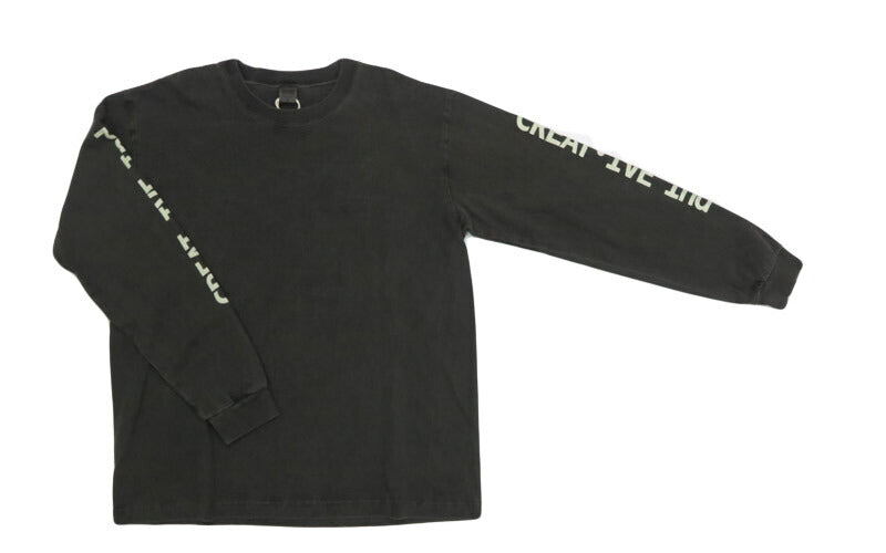 バーンズ BARNS เสื้อยืดแขนยาวพิมพ์ลาย "Creative Industry" BR-25321