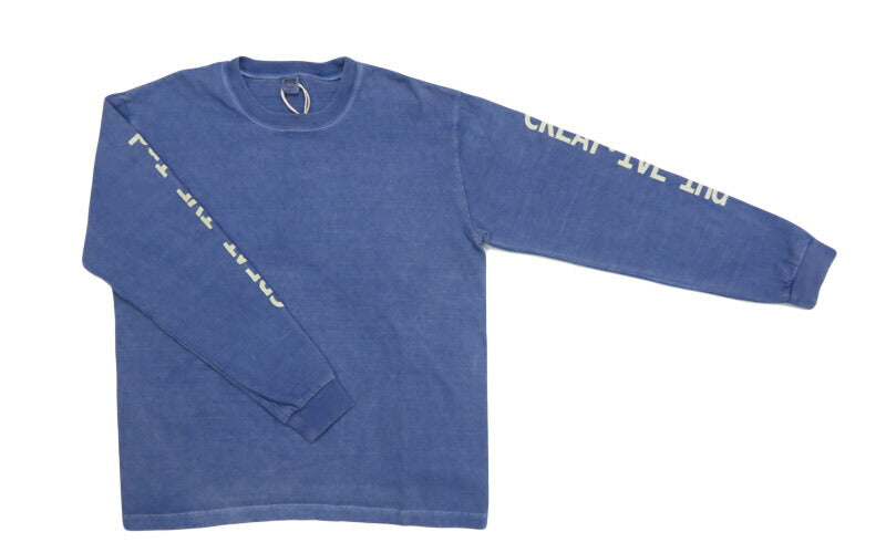 バーンズ BARNS เสื้อยืดแขนยาวพิมพ์ลาย "Creative Industry" BR-25321