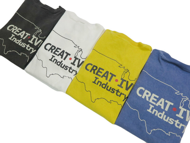 バーンズ BARNS เสื้อยืดแขนยาวพิมพ์ลาย "Creative Industry" BR-25321