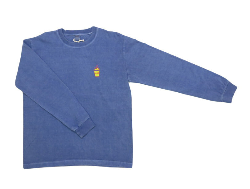 バーンズ BARNS เสื้อยืดแขนยาวพิมพ์ลาย "BRYAN'S smoothie" BR-25323
