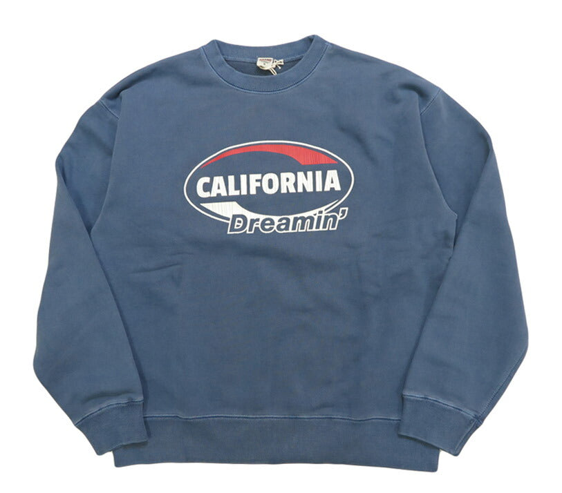반즈 BARNS 슈퍼 헤비웨이트 크루넥 스웨트 프린트 맨투맨 "CALIFORNIA Dreamin" BR-25351
