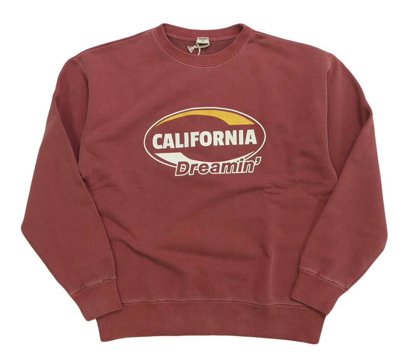 반즈 BARNS 슈퍼 헤비웨이트 크루넥 스웨트 프린트 맨투맨 "CALIFORNIA Dreamin" BR-25351