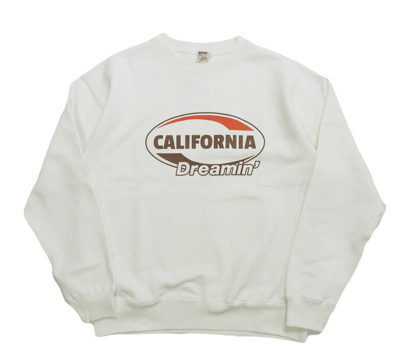 반즈 BARNS 슈퍼 헤비웨이트 크루넥 스웨트 프린트 맨투맨 "CALIFORNIA Dreamin" BR-25351