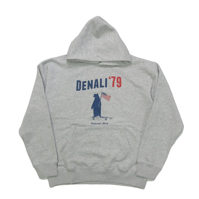 バーンズ BARNS เสื้อสเวตเตอร์ฮู้ดผ้าหนักพิเศษแขนยาว MAX SW PARKA ”DENALI'79” BR-25355