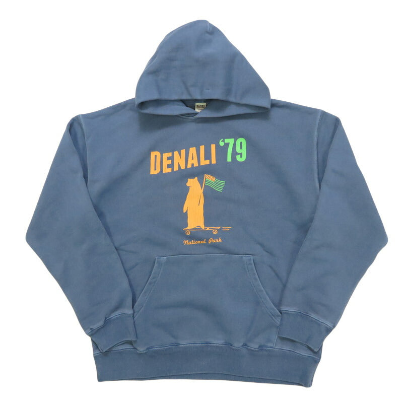 バーンズ BARNS เสื้อสเวตเตอร์ฮู้ดผ้าหนักพิเศษแขนยาว MAX SW PARKA ”DENALI'79” BR-25355