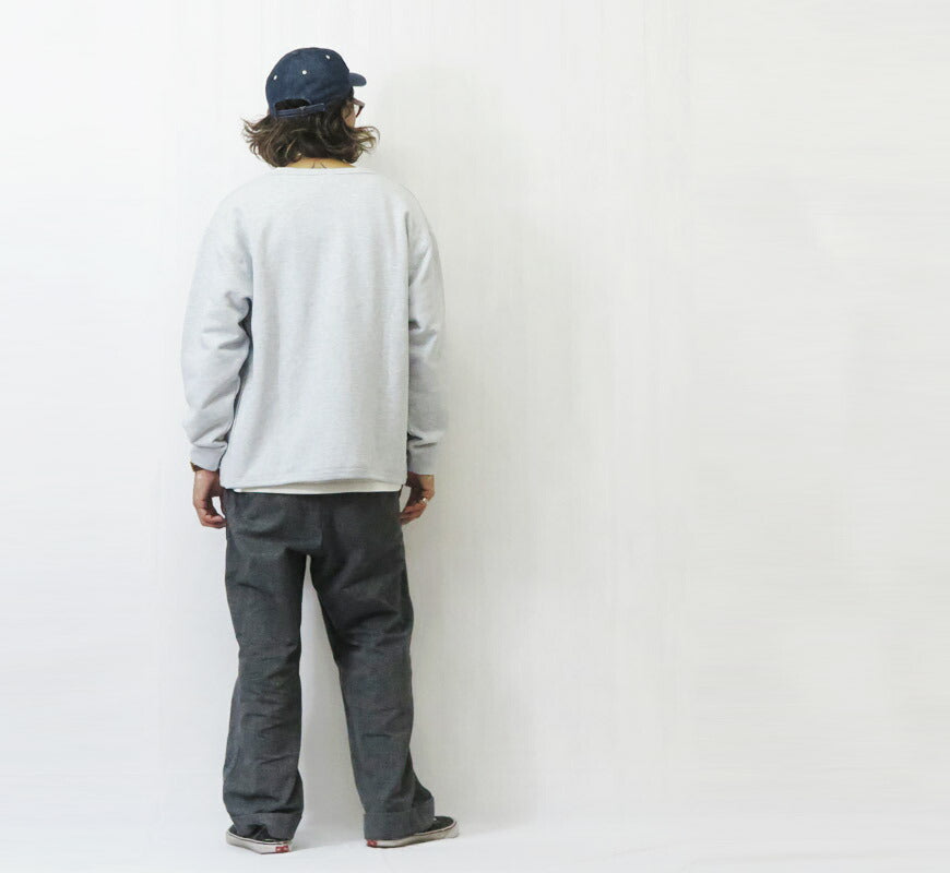 バーンズ BARNS Langarm MAX-Weight Sweatshirt Zip-Cardigan Pigmentgefärbt BR-25357