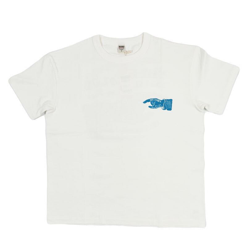 バーンズ BARNS 吊り編み G.O.A.T. 半袖Tシャツ ピグメント染め