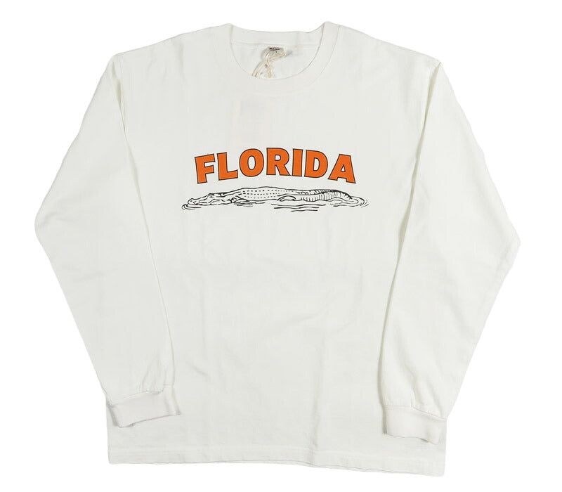バーンズ BARNS 長袖 TUBR L/S TEE PT プリントロングＴシャツ