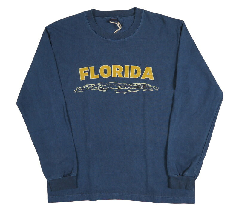 BARNS Long Sleeve Print T-Shirt TUBR L/S TEE PT "FLORIDA" BR-26324 [2026 Fall/Winter New]