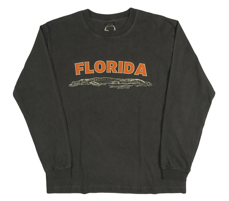 バーンズ BARNS 長袖 TUBR L/S TEE PT プリントロングＴシャツ