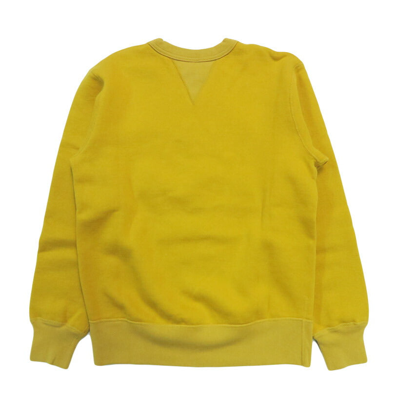 バーンズ BARNS เสื้อสเวตเตอร์คอกลมตะเข็บแบนพร้อมแผ่นเสริม COZUN BR-3000-25LTD
