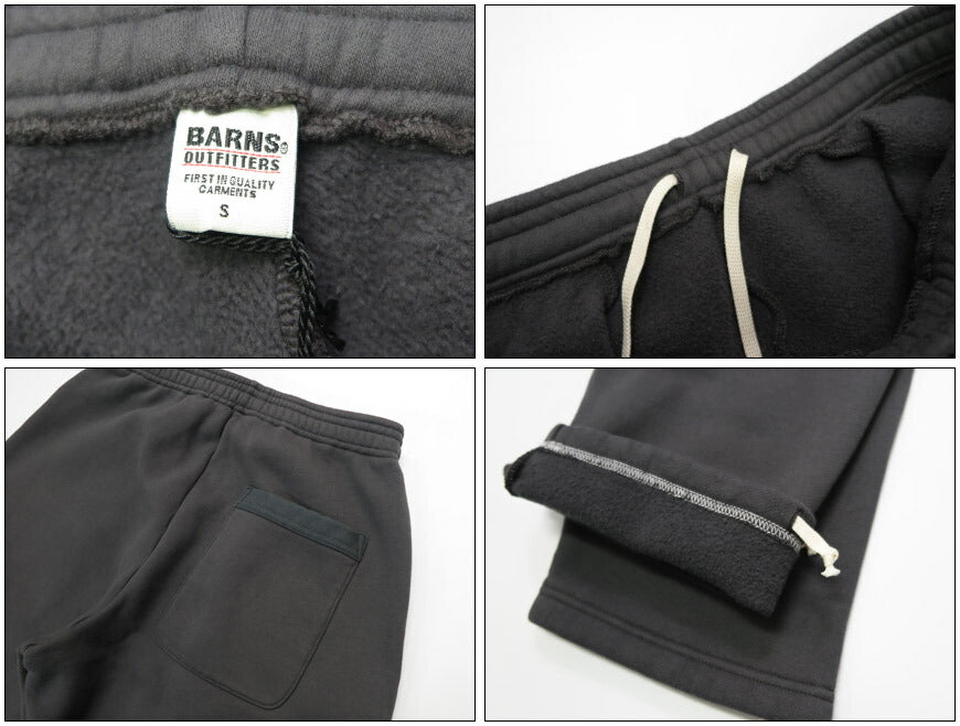 Barns BARNS Weit zulaufende Sweatpants Uni "STANDARD" BR-3049