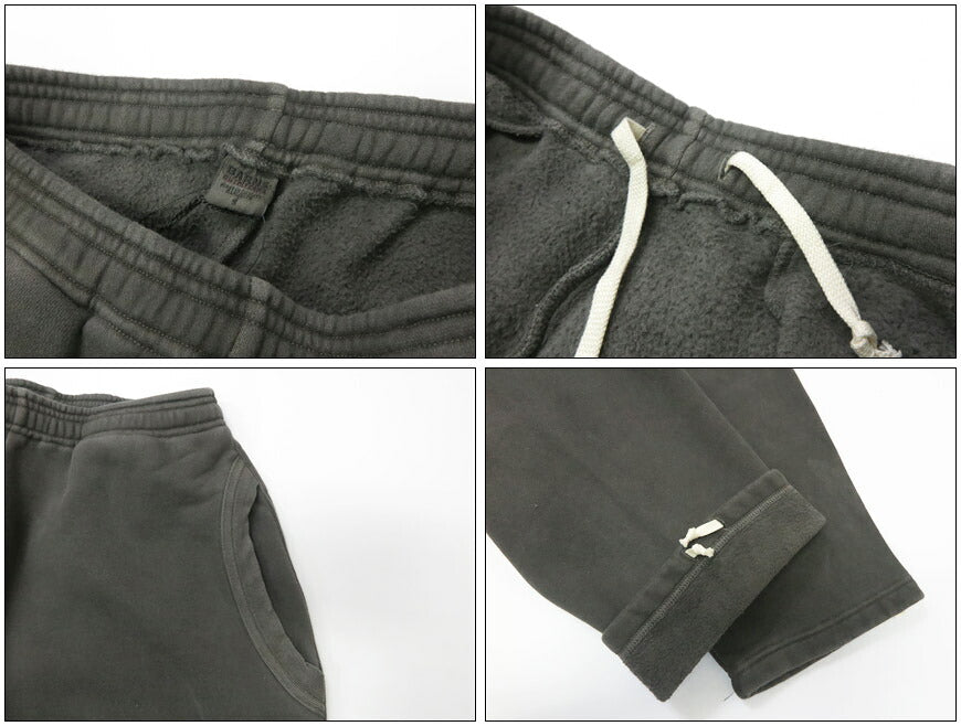 Barns BARNS Weit zulaufende Sweatpants Pigmentgefärbt BR-3049PG-26