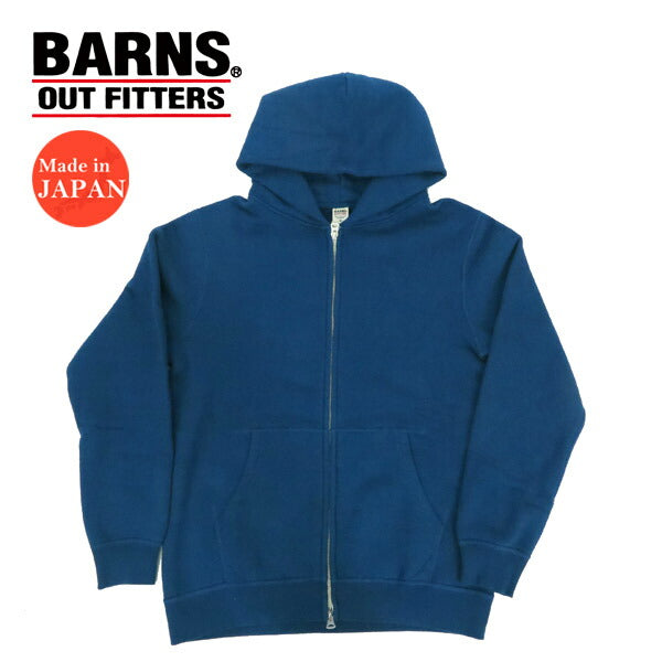 Barns BARNS Flatseamer Hängend Gestrickt Reißverschluss Sweatshirt Hoodie Dunkelblau BR-4931LTD-25