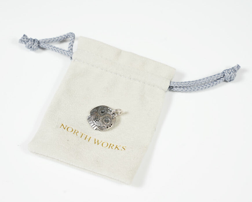 バーンズ BARNS × ノースワークス NORTH WORKS シルバー900 10セントコイン ペンダントトップ MEXICAN SKULL BR-7011W 【2026年春夏新作】