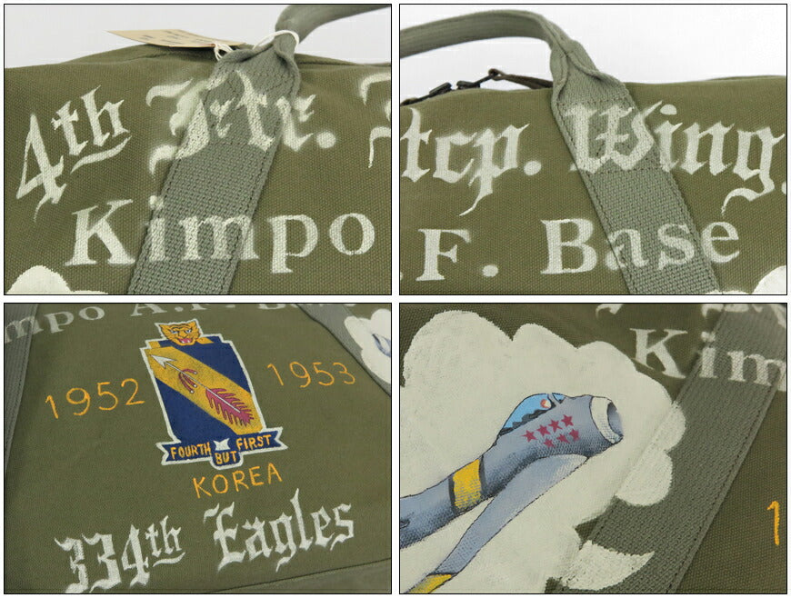 バズリクソンズ Buzz Rickson's TYPE MF-1 KIT BAG キットバッグ ハンドペイント オリーブ BR02826