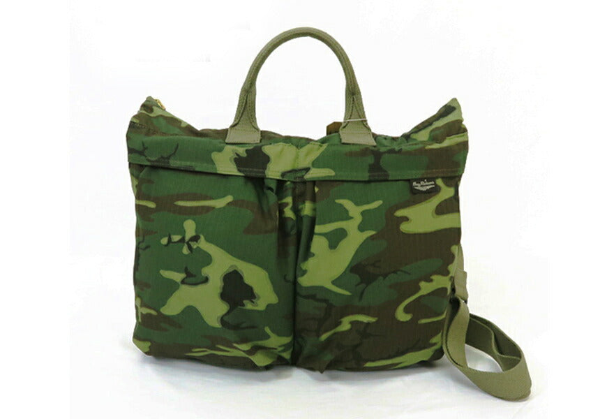 バズリクソンズ Buzz Rickson's カモフラ柄 ヘルメットバッグ ERDL CAMOUFLAGE HELMET BAG BR02841