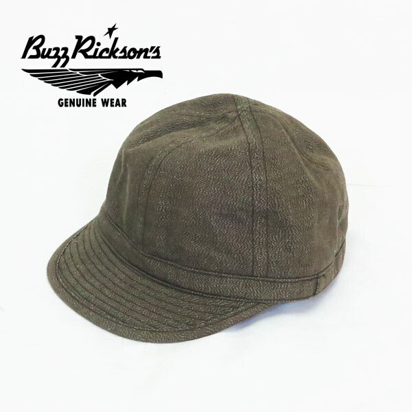 バズリクソンズ Buzz Rickson's ワーキング キャップ ハット HAT WORKING BROWN DENIM (MOD.) BR02844
