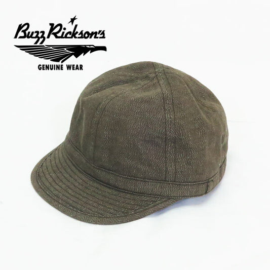 バズリクソンズ Buzz Rickson's ワーキング キャップ ハット HAT WORKING BROWN DENIM (MOD.) BR02844