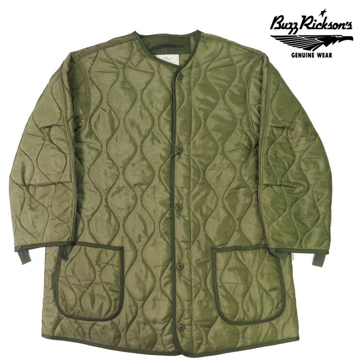 バズリクソンズ BUZZ RICKSON'S M-65フィールドジャケット用 キルティング ライナー ジャケット LINER, EXTREME COLD WEATHER, PARKA BR15335
