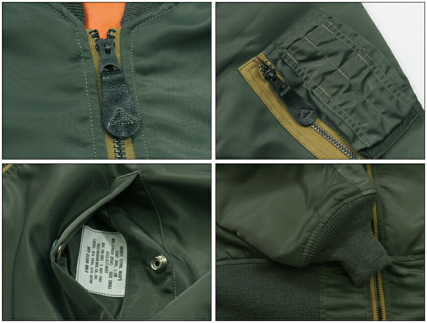 バズリクソンズ Buzz Rickson's フライトジャケット Type L-2B B H-TYPE リバーシブル BUZZ RICKSON MFG. CO., INC. BR15563