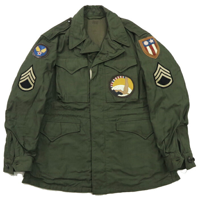 バズリクソンズ Buzz Rickson's フィールドジャケット type M-1943 ハンドペイント カスタム ART TRANSPORT COMMAND BR15574