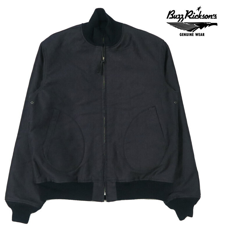 バズリクソンズ Buzz Rickson's ジップ デッキジャケット Type DECK ZIP NAVY DEPARTMENT BR15579