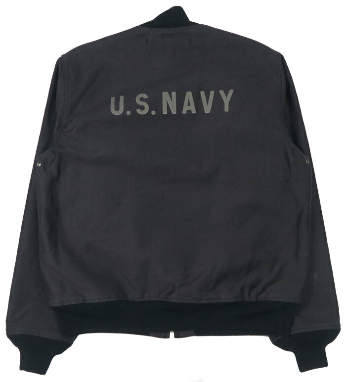 バズリクソンズ Buzz Rickson's ジップ デッキジャケット Type DECK ZIP NAVY DEPARTMENT BR15579