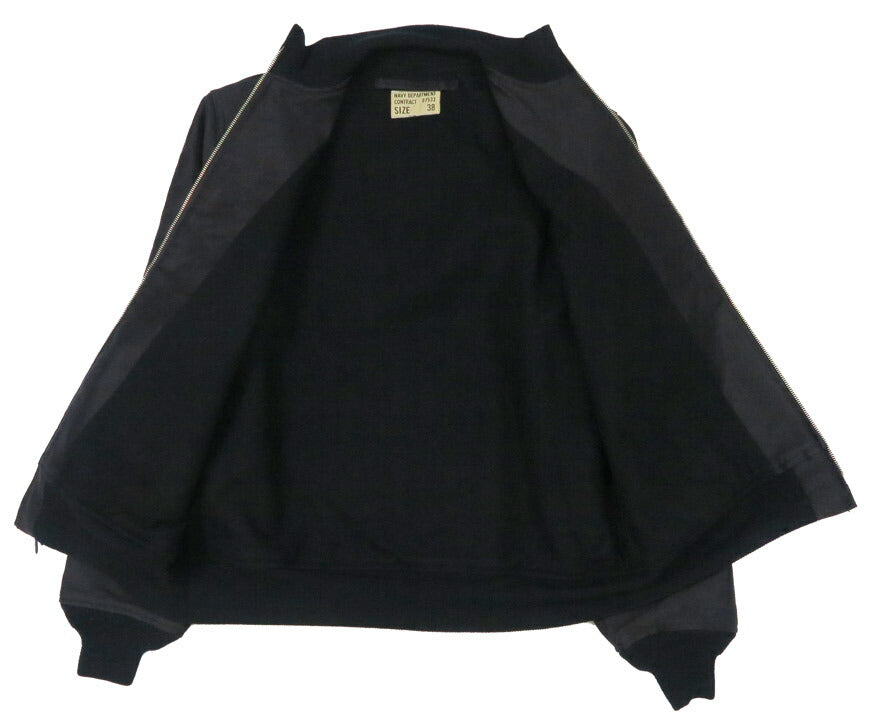 バズリクソンズ Buzz Rickson's ジップ デッキジャケット Type DECK ZIP NAVY DEPARTMENT BR15579
