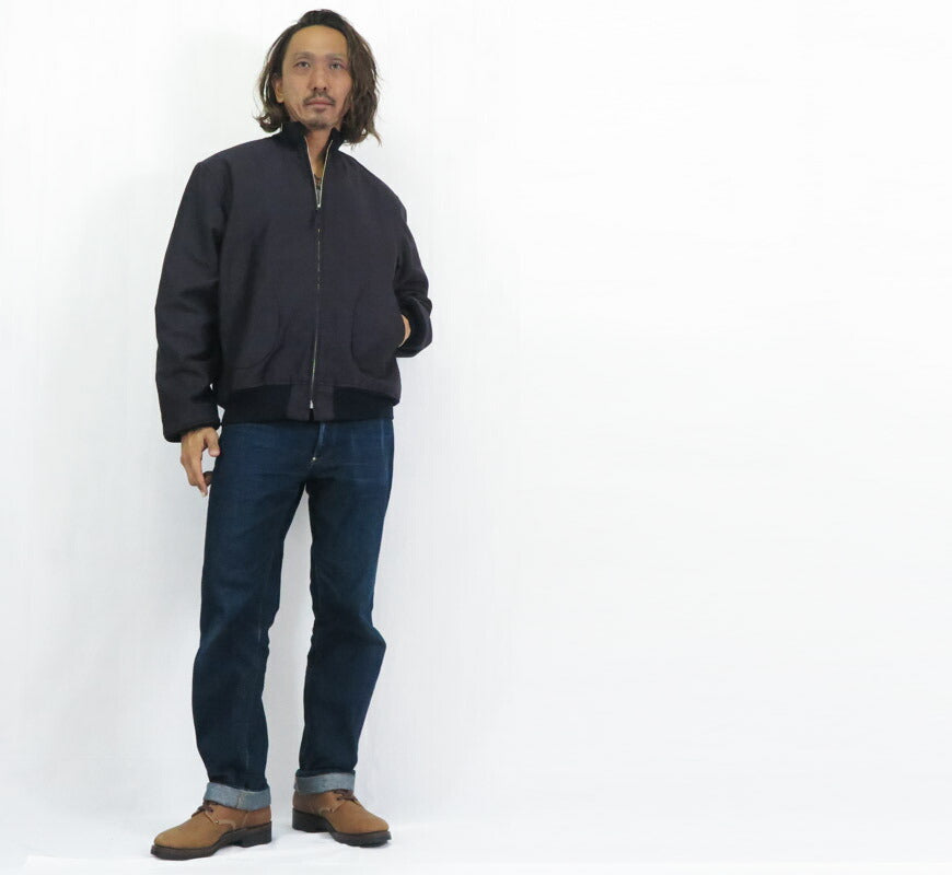 バズリクソンズ Buzz Rickson's ジップ デッキジャケット Type DECK ZIP NAVY DEPARTMENT BR15579