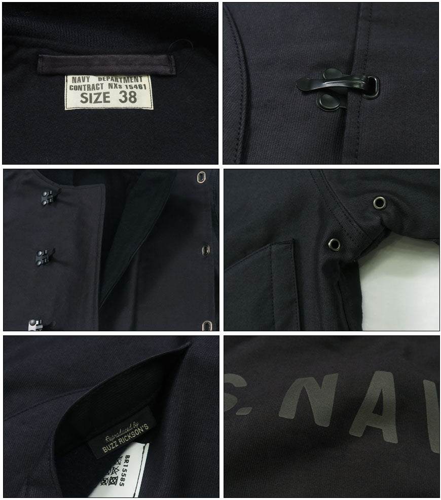 バズリクソンズ Buzz Rickson's フック デッキジャケット CONTRACT NXs 15461 BR15585