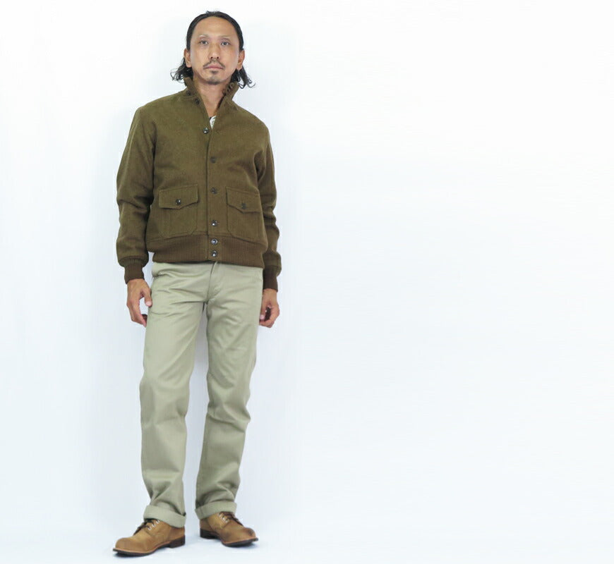 バズリクソンズ Buzz Rickson's ウール A-1 ジャケット AVIATION ASSOCIATES BR15589