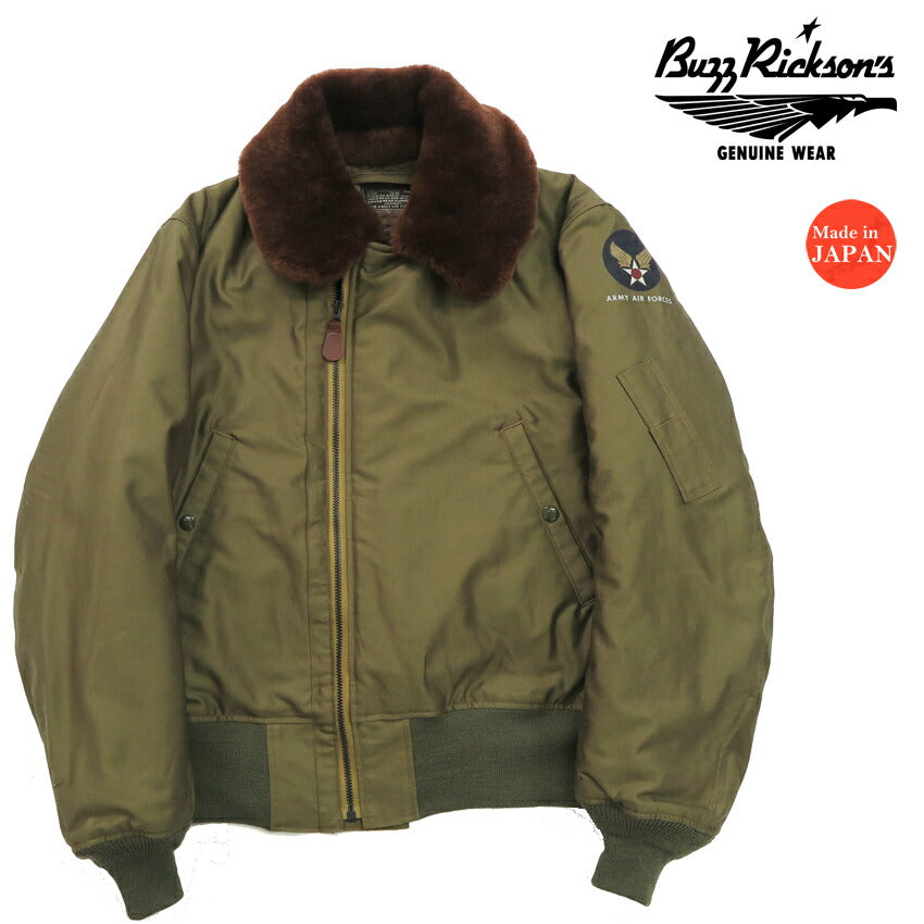 バズリクソンズ Buzz Rickson's Chaqueta de vuelo B-15 ROUGHWEAR CLOTHING BR15597