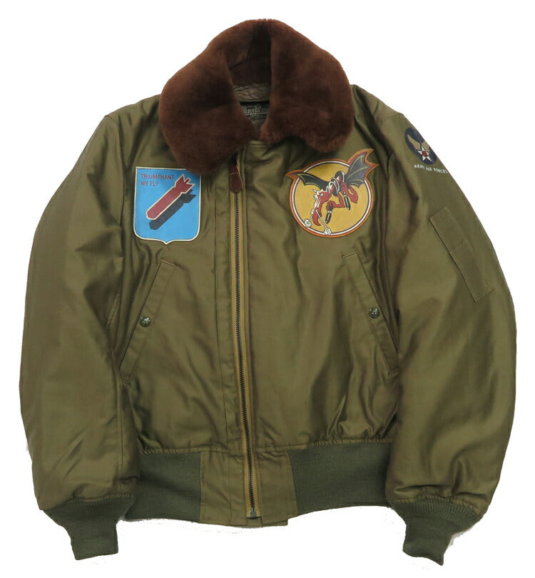 バズリクソンズ Buzz Rickson's フライトジャケット B-15 ROUGHWEAR CLOTHING 534th BOMB.SQ.381st BOMB.GP. BR15598