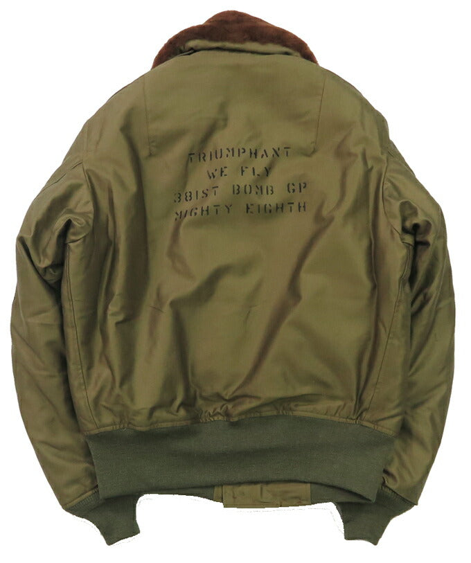 バズリクソンズ Buzz Rickson's フライトジャケット B-15 ROUGHWEAR CLOTHING 534th BOMB.SQ.381st BOMB.GP. BR15598
