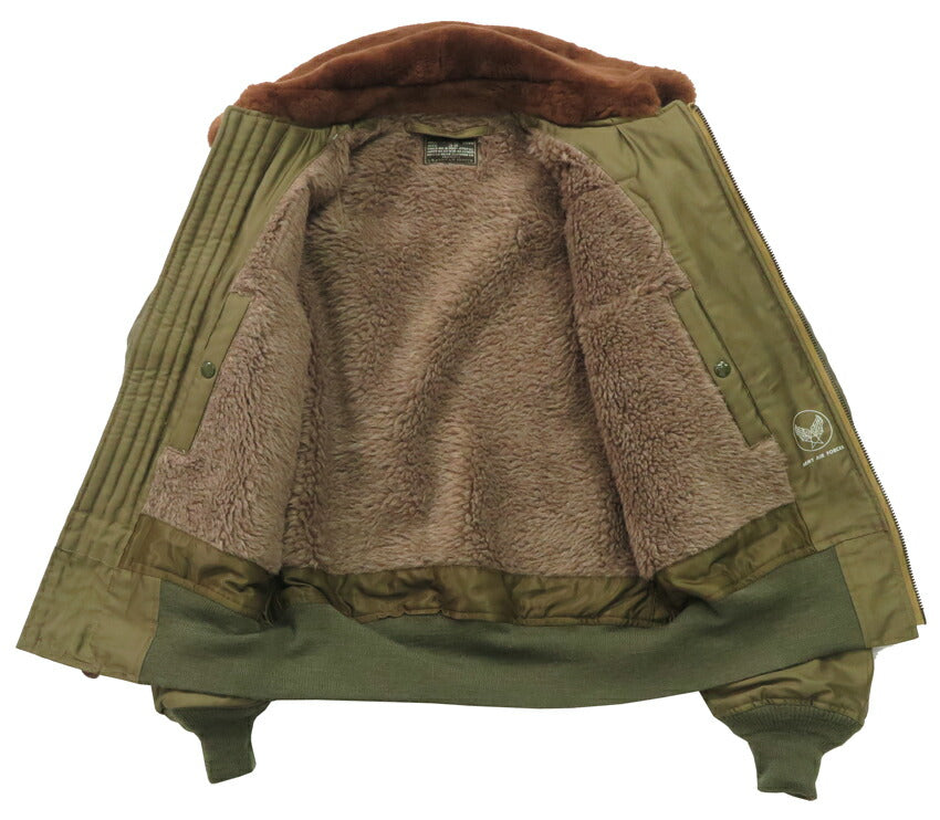 バズリクソンズ Buzz Rickson's フライトジャケット B-15 ROUGHWEAR CLOTHING 534th BOMB.SQ.381st BOMB.GP. BR15598