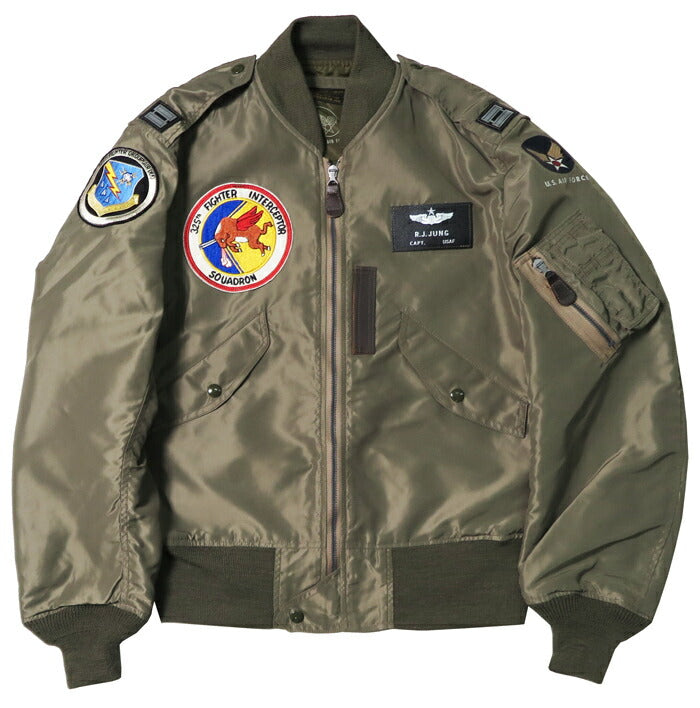バズリクソンズ Buzz Rickson's Type L-2 “REED PRODUCTS, INC.” 325th FIGHTER INTERCEPTOR SQ. フライト ジャケット ミリタリー BR15709