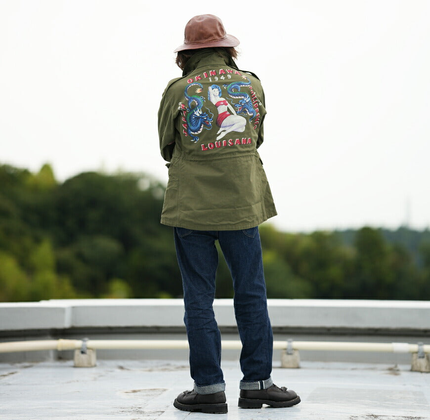 バズリクソンズ Buzz Rickson's フィールドジャケット M-1943 ハンドペイント DRAGON LADY BR15723